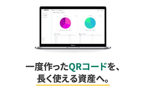 一度作ったQRコードを、長く使える資産へ。