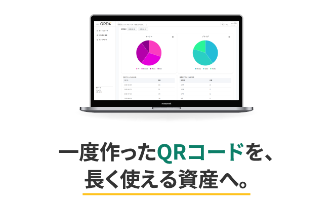 一度作ったQRコードを、長く使える資産へ。